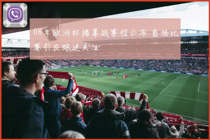 08年欧洲杯揭幕战赛程公布 首场比赛引发球迷关注
